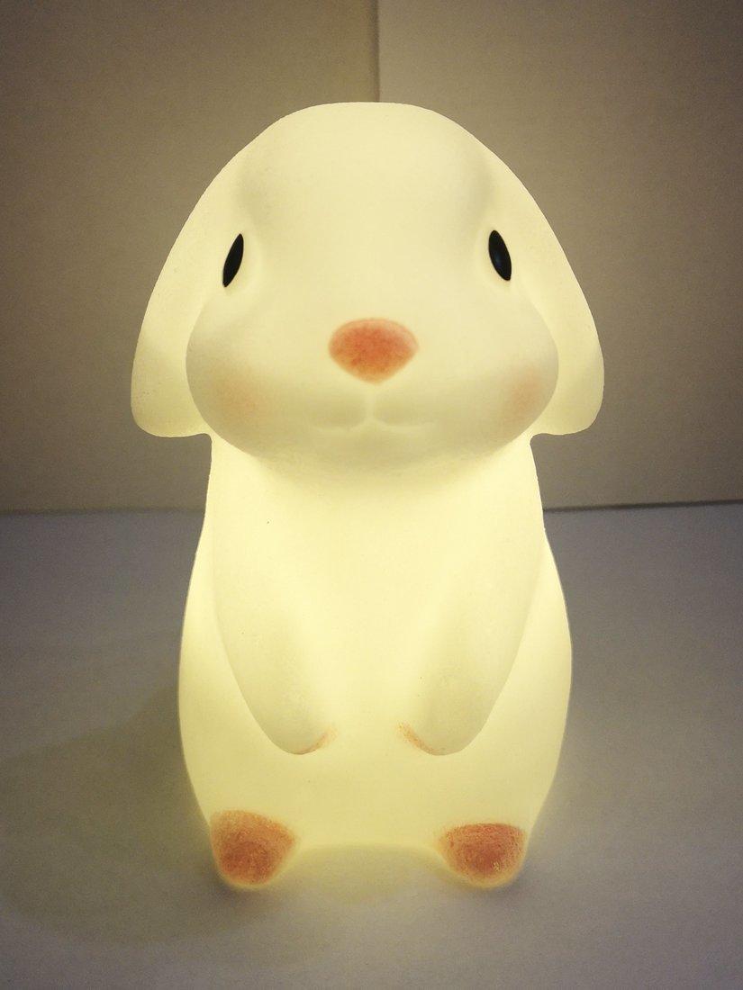 Ночник Кролик, эл. пит. AG10х3 вх. в компл., коробка