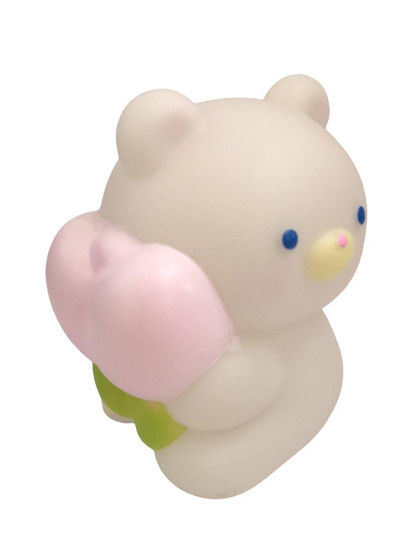 Ночник Мишка, эл. пит. AG10х3 вх. в компл., коробка