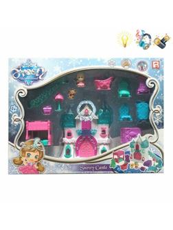 Игр. наб. Замок принцессы, свет, звук, в компл. предм. 13 шт., эл. пит.
АААх2 шт. вх. в компл., в ассорт., кор.