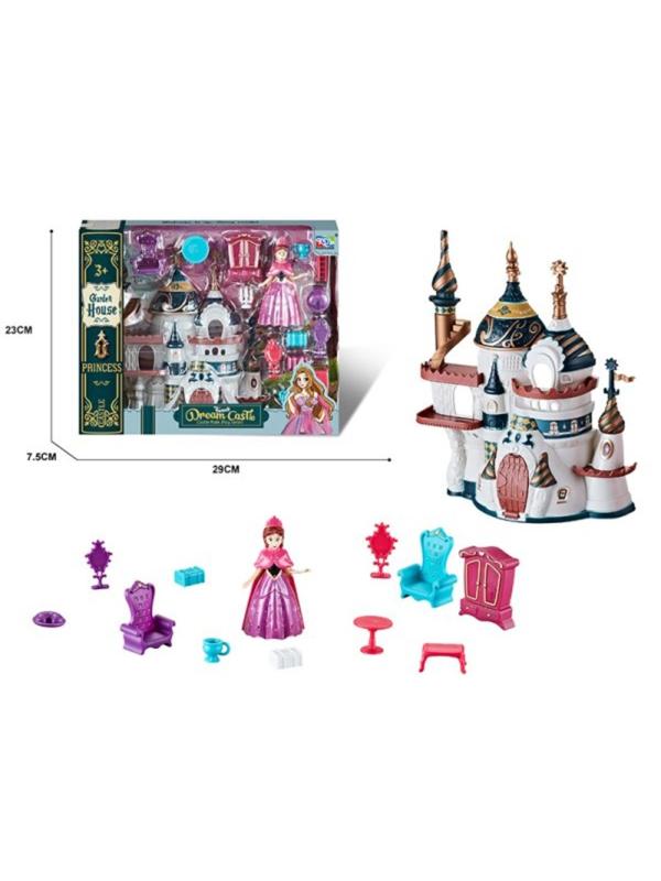 Игр. наб. Замок принцессы, в компл. предм. 15 шт., кор.