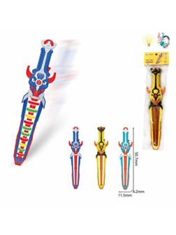 Игрушка Меч со световыми и звуковыми эффектами, элементы питания АА*3шт. не
входят в комплект, пакет, в ассортименте