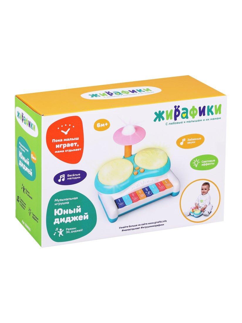 Муз. игрушка Юный диджей: свет./звук. эффекты, эл.пит. АА*3 не вх. в компл.