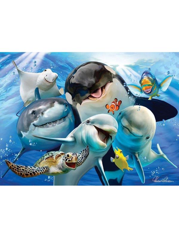 Пазл Super 3D Океанское селфи, 48 дет.