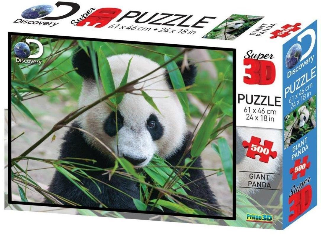 Пазл Super 3D Большая панда, 500 дет.