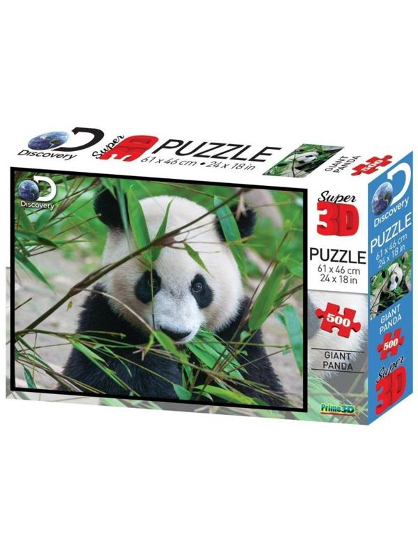 Пазл Super 3D Большая панда, 500 дет.