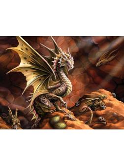 Пазл Super 3D Пустынный дракон, 500 детал.