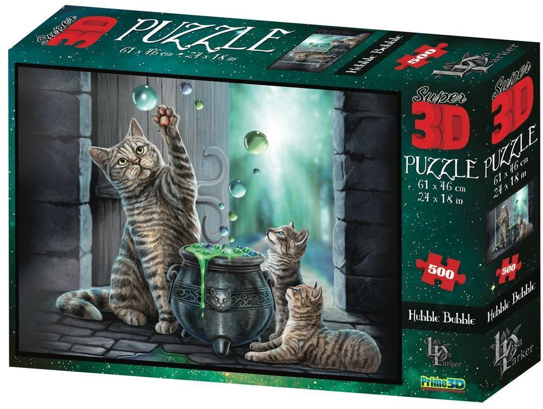 Пазл Super 3D Буль-буль, 500 детал.