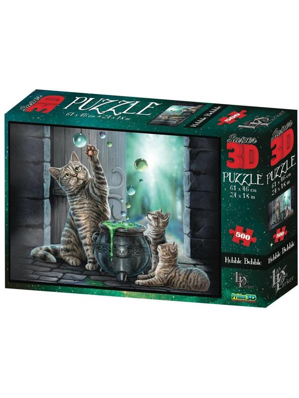 Пазл Super 3D Буль-буль, 500 детал.