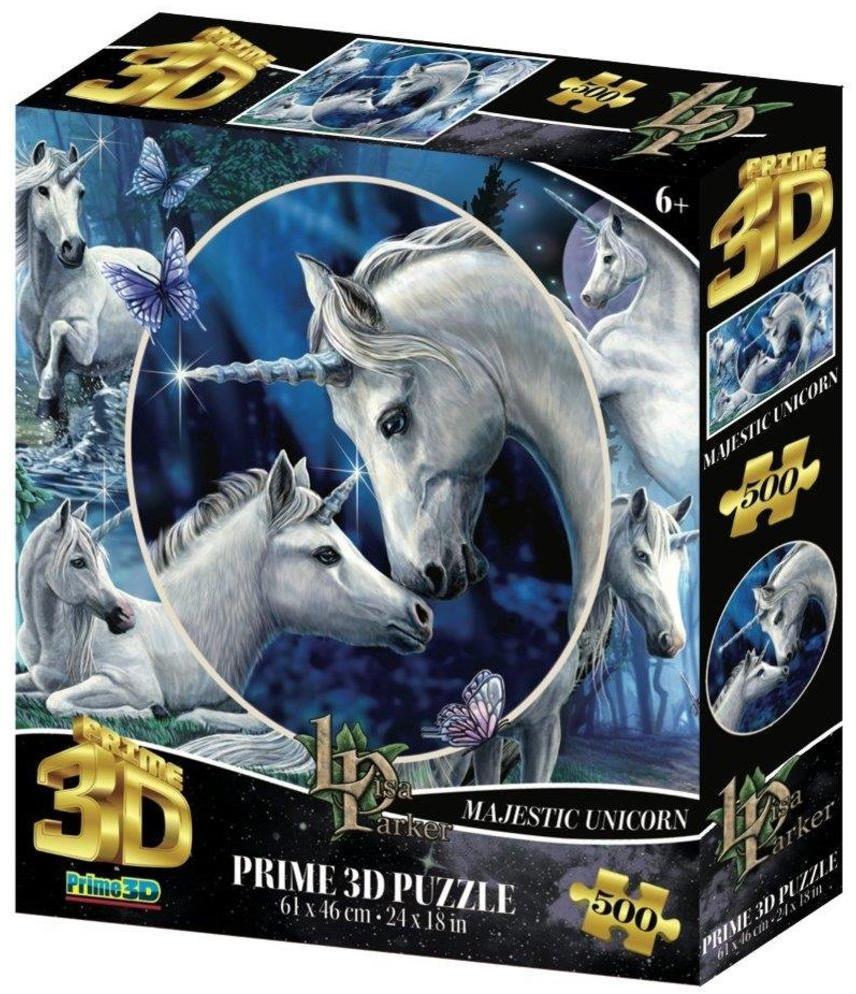 Пазл Super 3D Коллаж Единороги, 500 детал.
