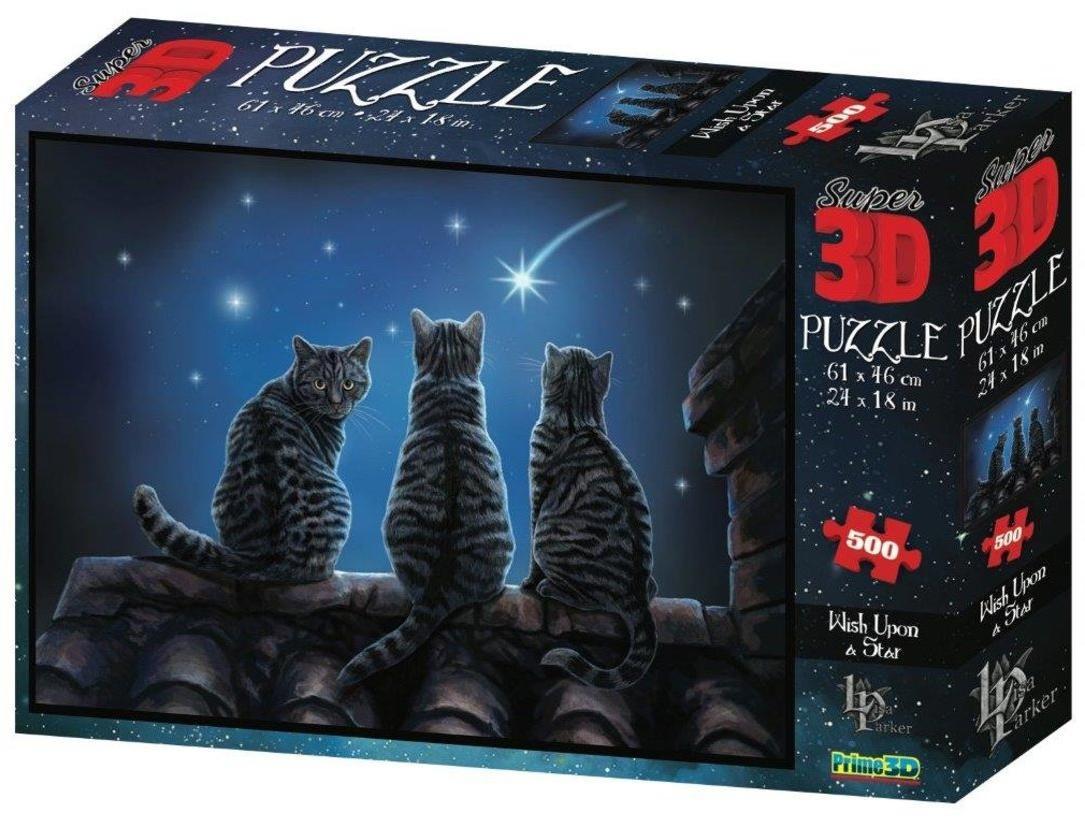Пазл Super 3D Желание на звезду, 500 детал.