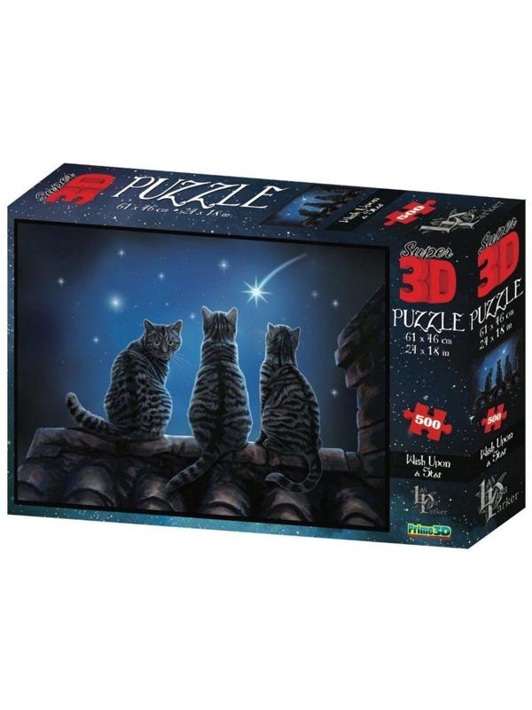 Пазл Super 3D Желание на звезду, 500 детал.