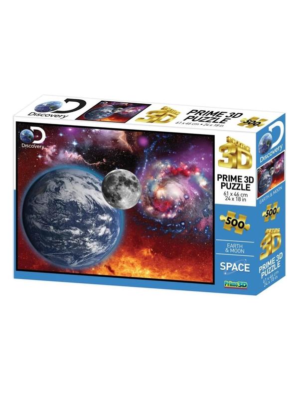 Пазл Super 3D Космический пейзаж, 500 детал.