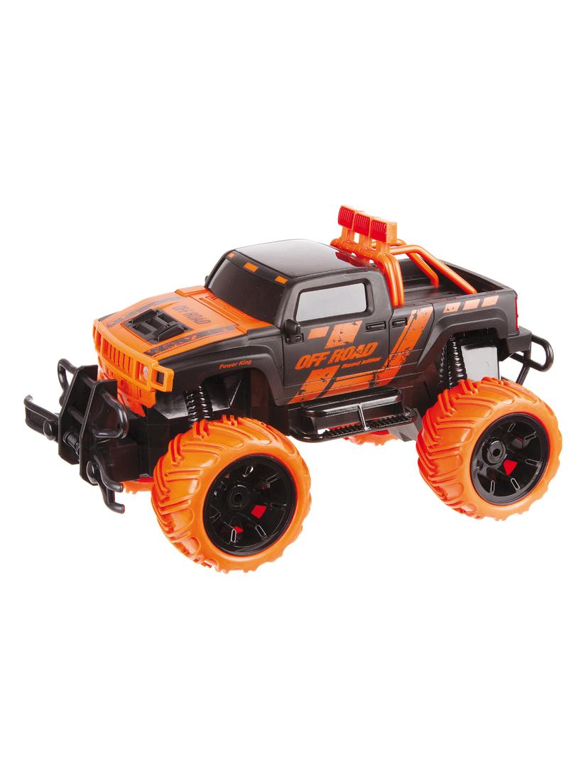 Джип р/у Трофи Мастер, аккум., черн.-оранж.