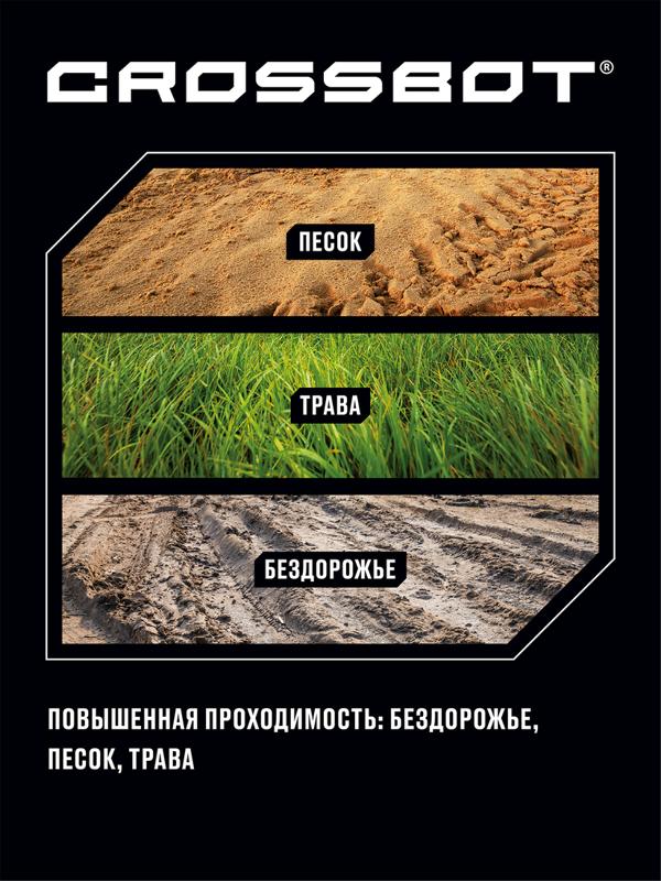 Краулер р/у Монстр, 4WD, аккум., красн.