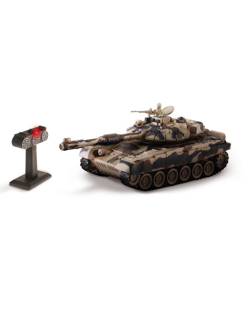 Танк р/у 1:24 Т-90 (Россия), аккум. Тренировочная мишень с индикаторами жизни,
мина со свет., звук.