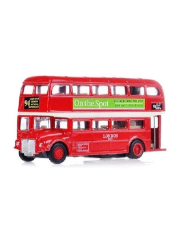 Лондонский двухэтажный автобус, мет., ин.