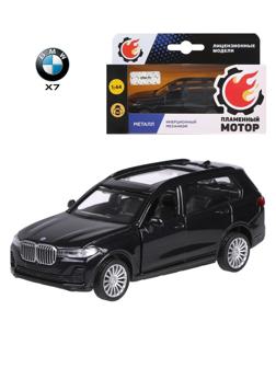 Машина мет. ин. 1:44 BMW X7, откр.двери, черный