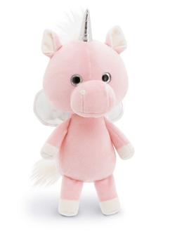 Единорожек розовый 20 см