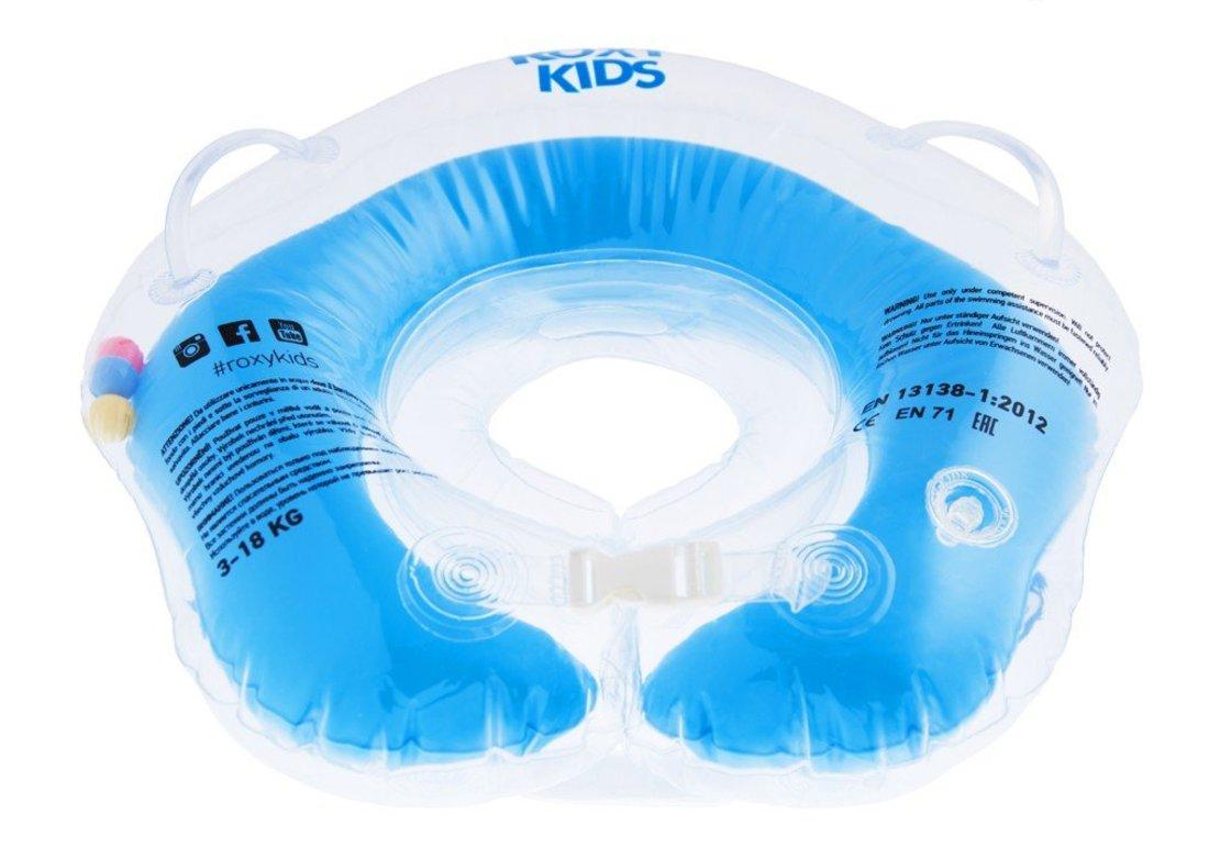 Круг на шею для купания малышей Flipper голубой