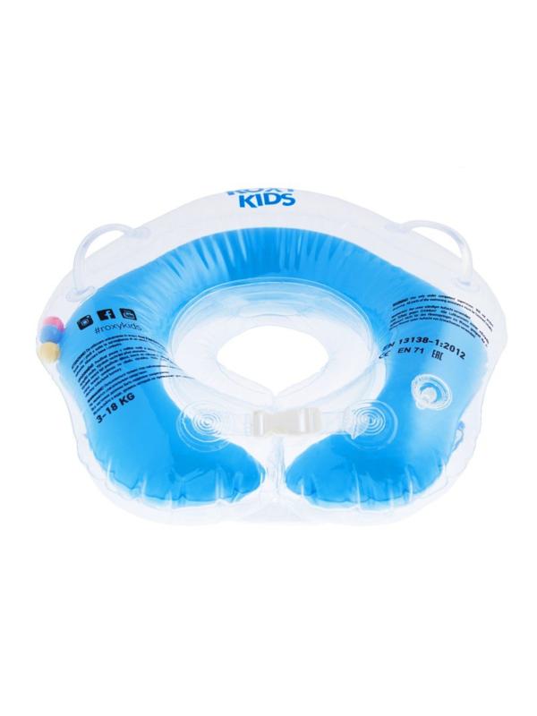 Круг на шею для купания малышей Flipper голубой