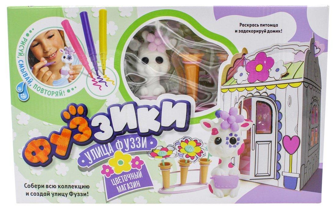 Игровой набор Улица Фуззи Цветочный магазин Фуззики