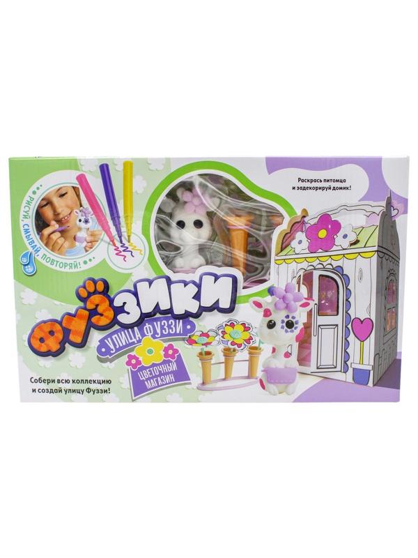 Игровой набор Улица Фуззи Цветочный магазин Фуззики