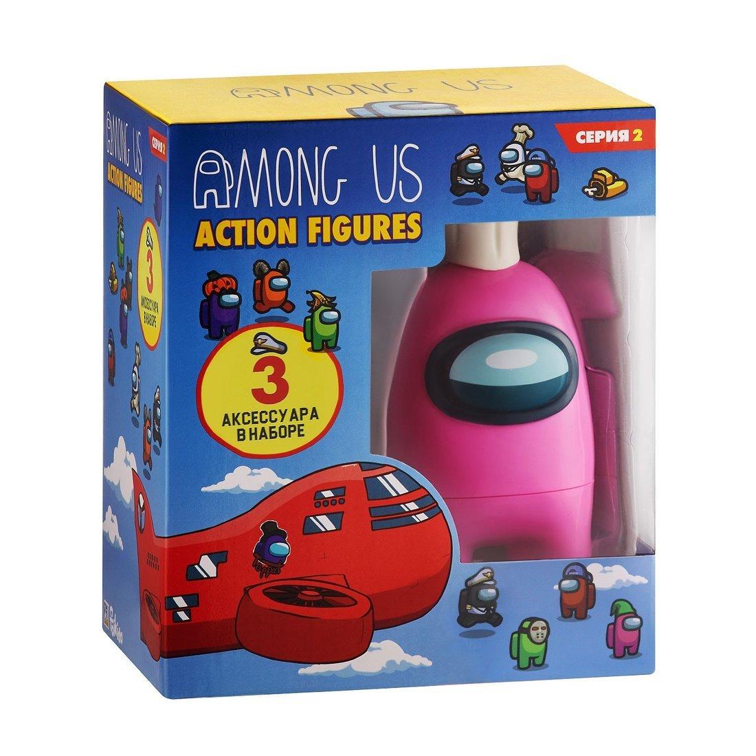 Фигурка Among Us Action Розовый 2 серия 11,5 см