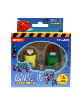 Игровой набор штампиков Among Us - 2 серия 2 шт в коробке