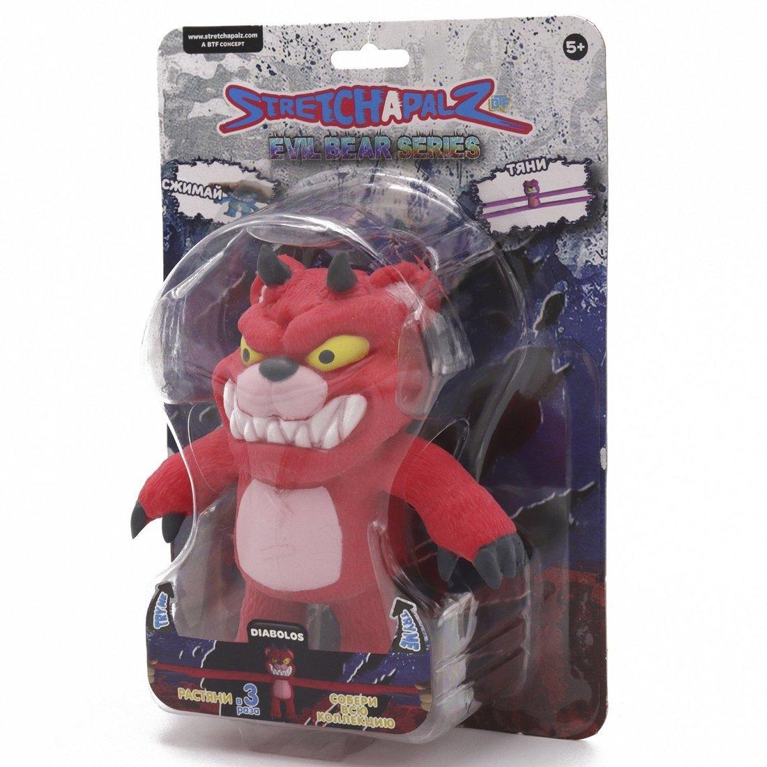 Фигурка-тянучка Stretchapalz Evil bears/Зловещие медведи 14 см Диаболос