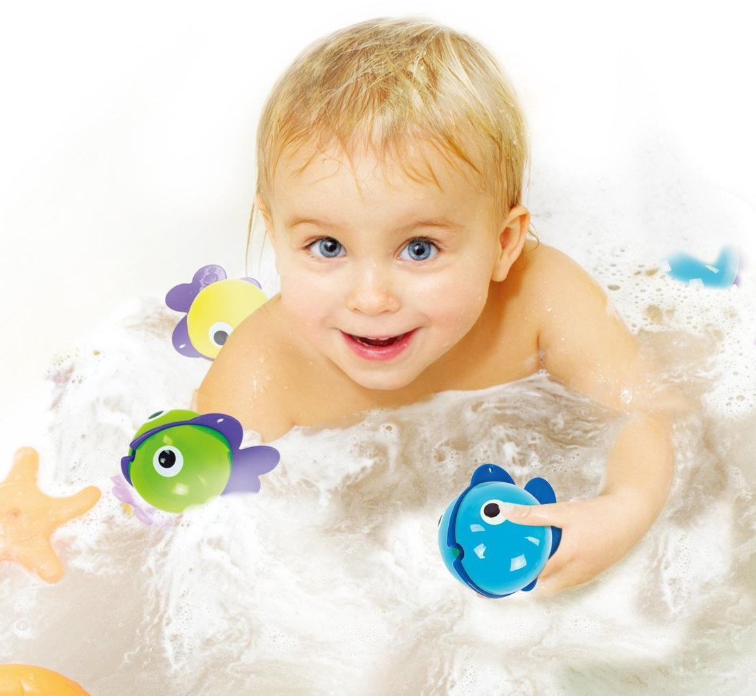 Музыкальный мобиль Рыбки: рыбки снимаются, можно играть в ванне