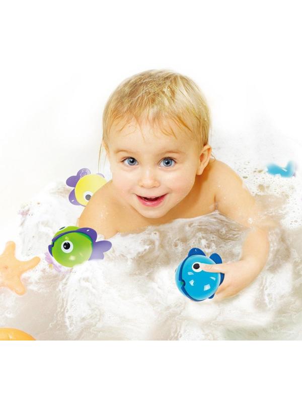 Музыкальный мобиль Рыбки: рыбки снимаются, можно играть в ванне