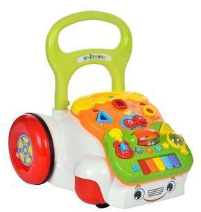 Развивающий игровой центр Суперкар: свет, музыка, звуки, съемная панель,
стоп-колеса