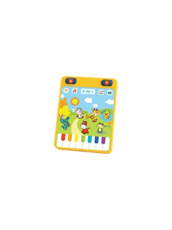 Игровой центр «Каталка-ходунок» с развивающим планшетом и контролем скорости