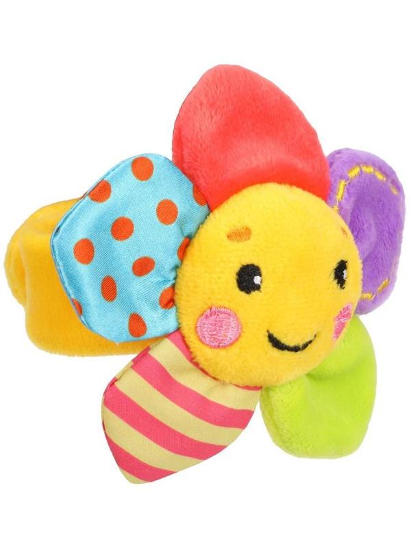 Погремушка на руку «Радужный цветочек»