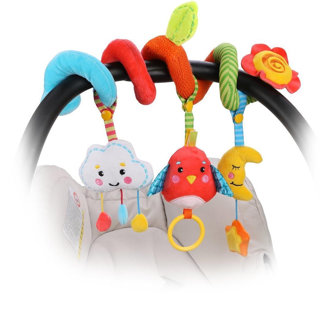 Растяжка с развивающими игрушками съемными Лесная сказка