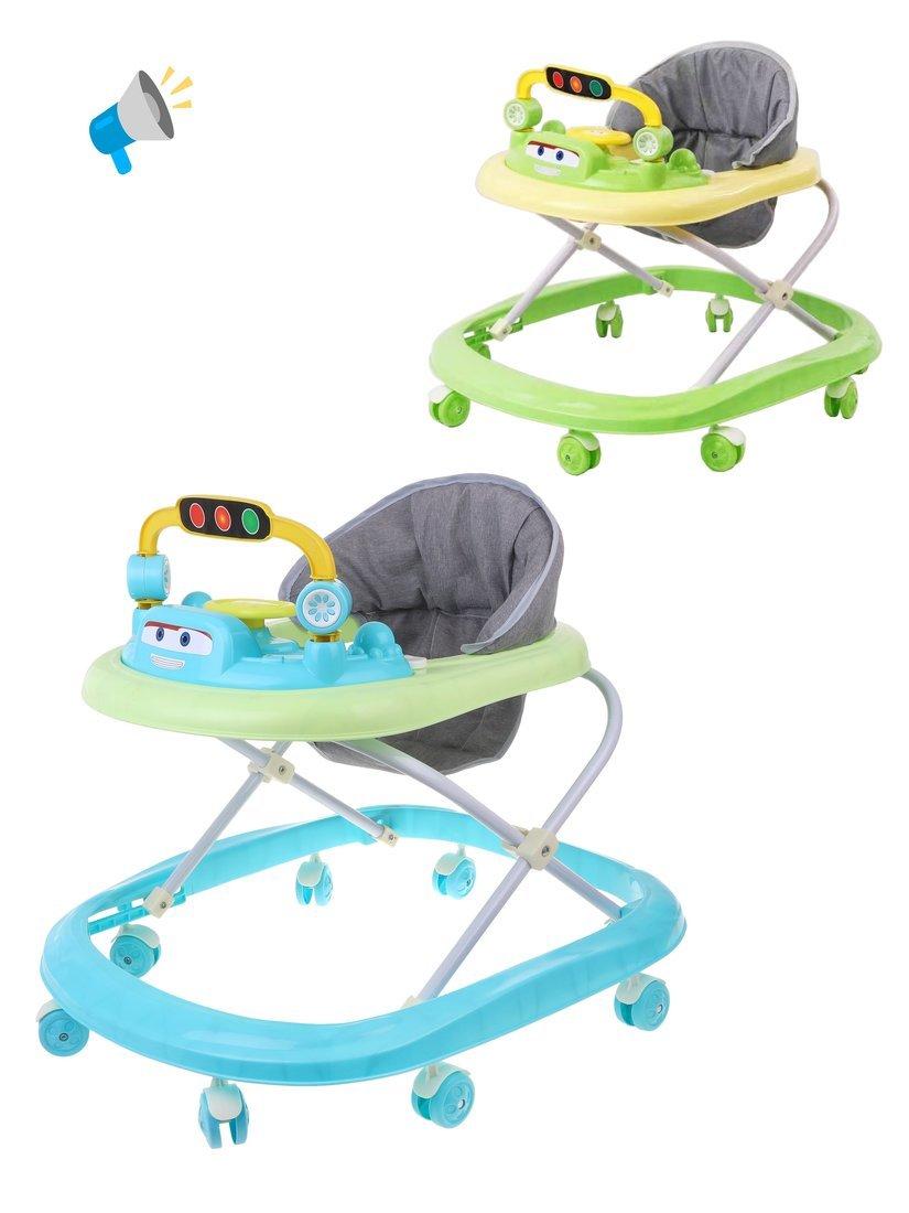 Ходунки детские, звук, 6 колес, рег. высота, эл.пит. АААх3 не вх.в комплект, в
ассорт.