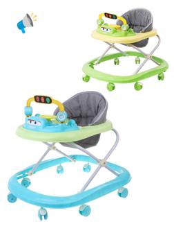 Ходунки детские, звук, 6 колес, рег. высота, эл.пит. АААх3 не вх.в комплект, в
ассорт.