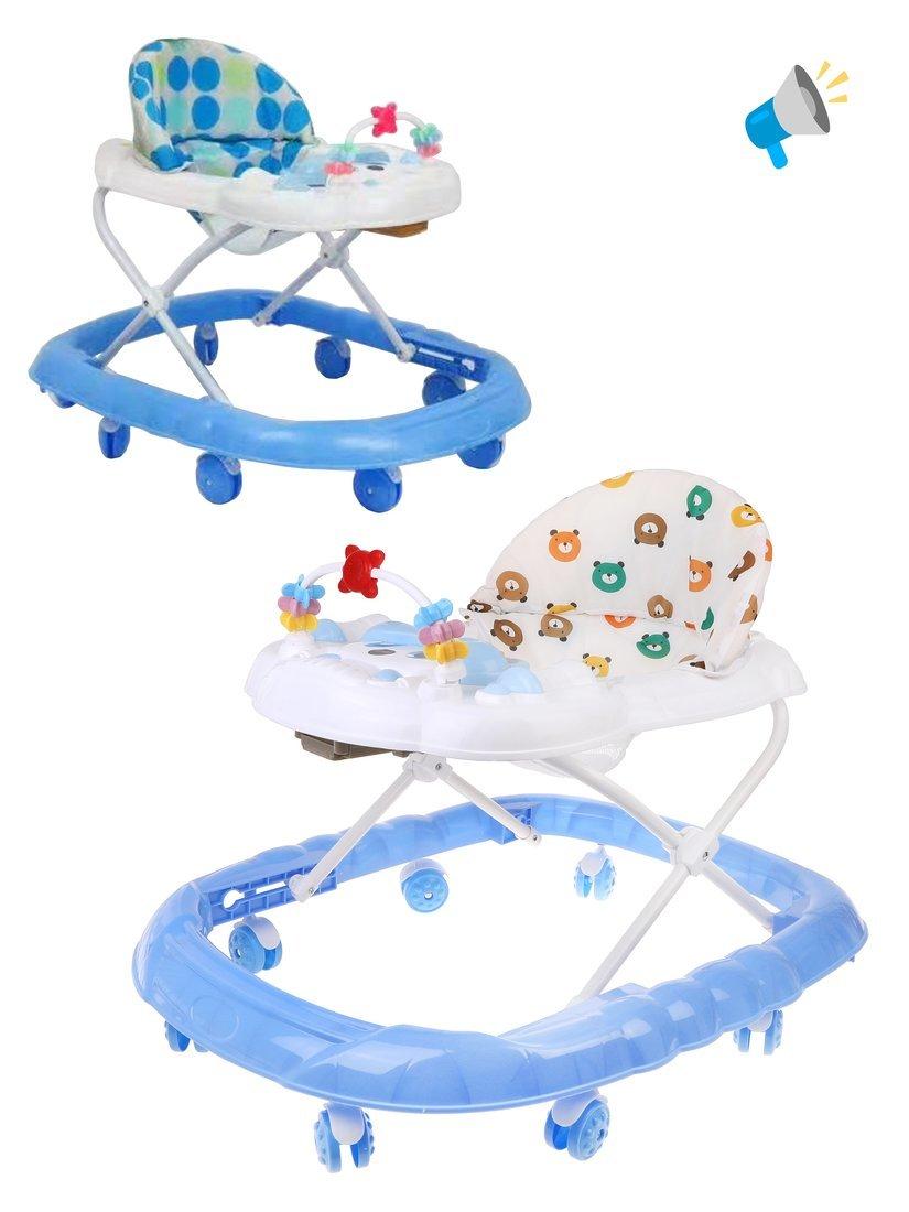 Ходунки детские, звук, 8 колес, рег. высота, эл.пит. АААх3 не вх.в комплект, в
ассорт.