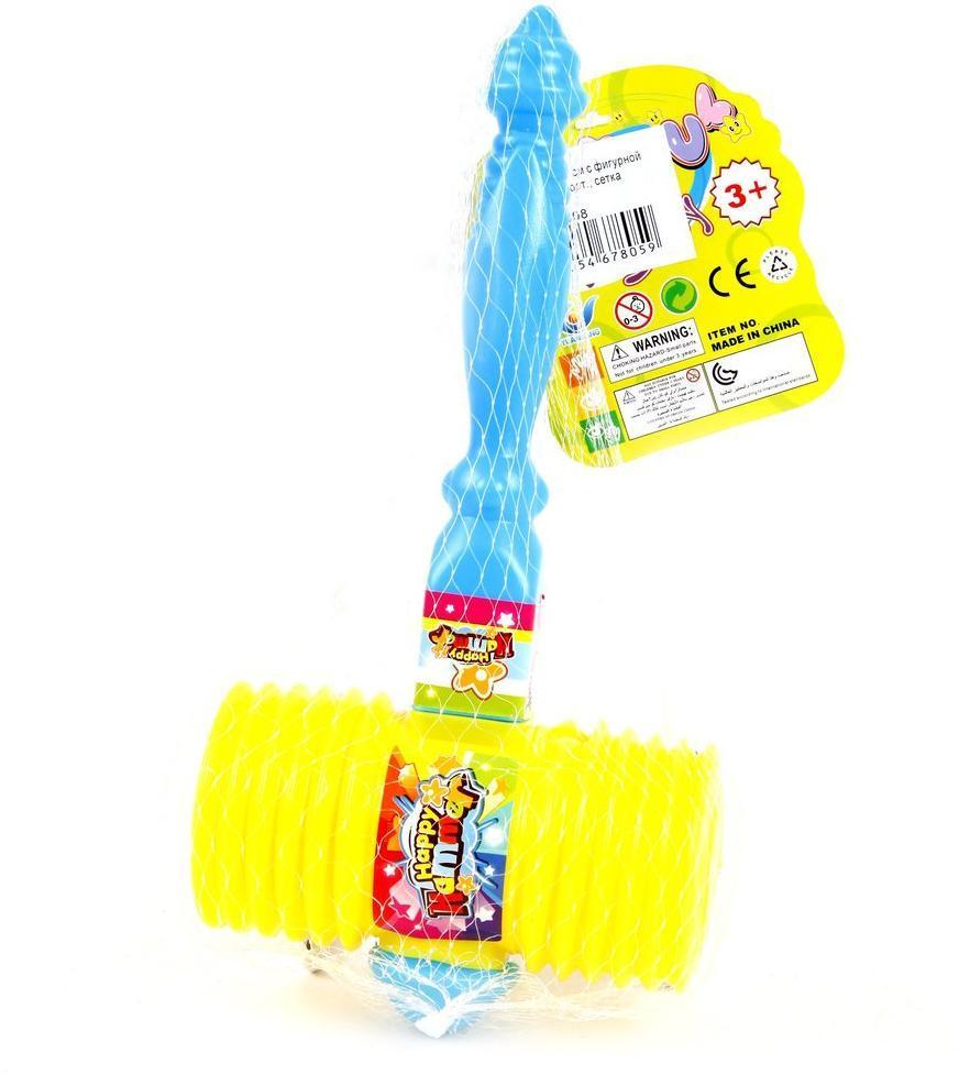 Молоточек 21 см с фигурной ручкой, в ассорт., сетка