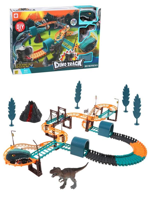 Игровой набор Автотрек, в комплекте: деталей-предметов 97шт., элемент питания
АА*1шт. не входит в комплект, коробка