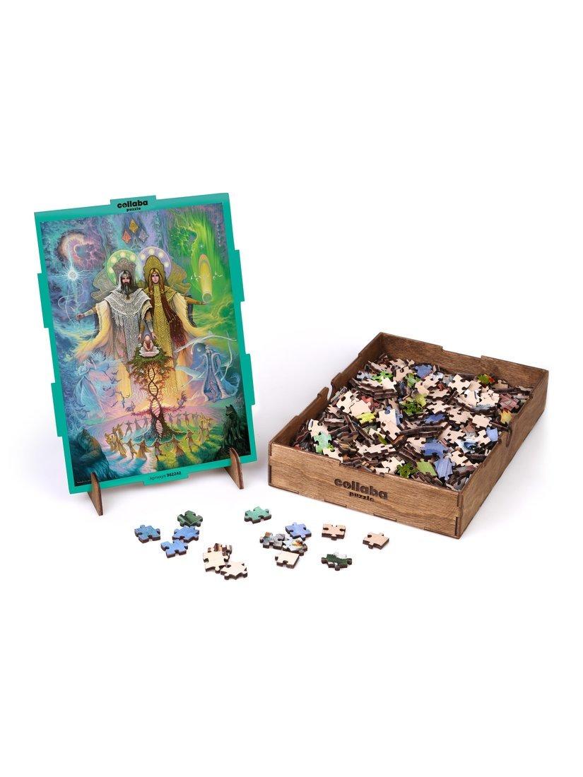 Пазлы деревянные Утро Сварога