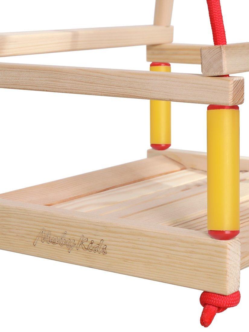 Качели детские деревянные Moby Kids Полёт-2