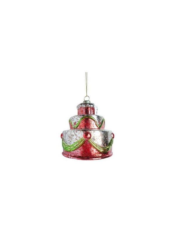 Ел.укр. Торт 7,5 см, пластик