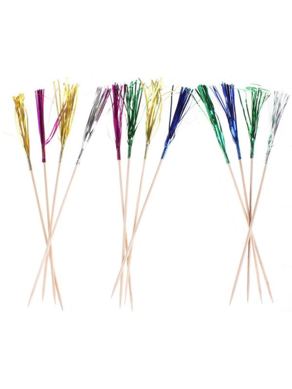 Шпажки для канапе «Праздник», набор 12 шт., дождик
