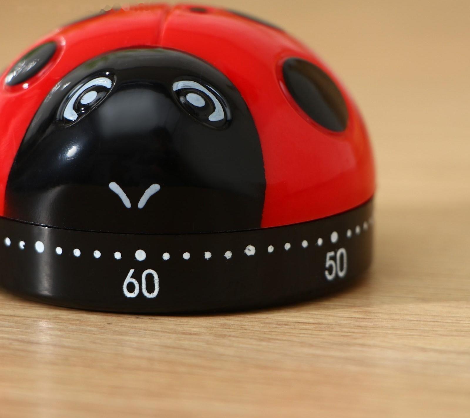 Кухонный таймер «Божья коровка», механический