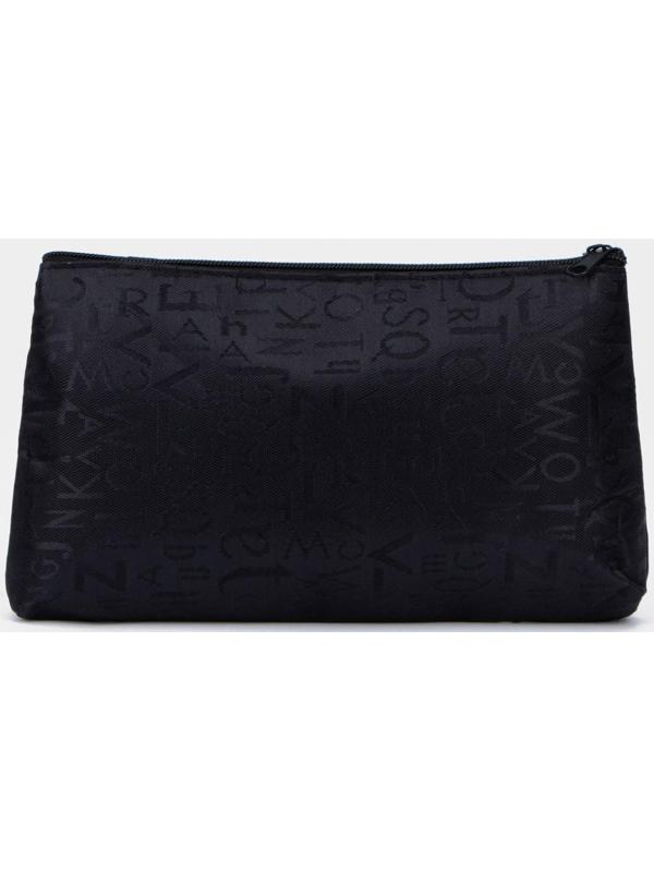 Косметичка на молнии, цвет чёрный