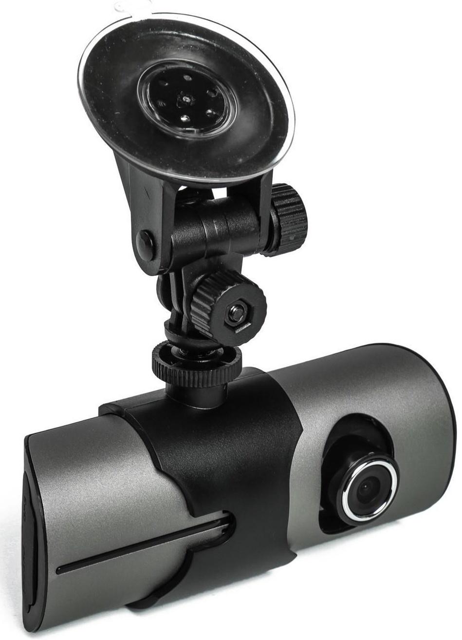 Видеорегистратор 2 камеры с GPS, HD 1280×480P, TFT 2.7, обзор 132°