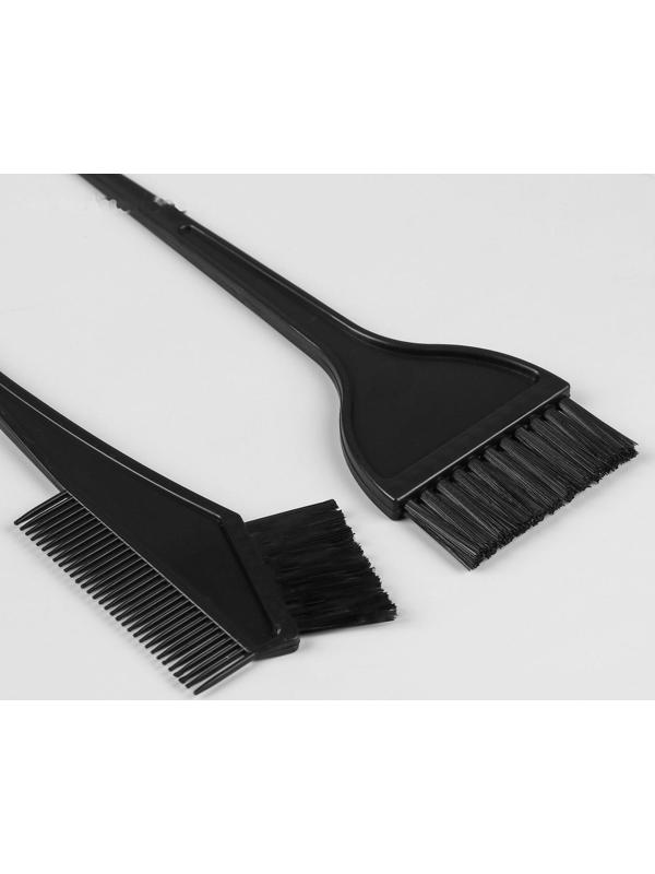 Набор для окрашивания, 3 предмета, цвет чёрный