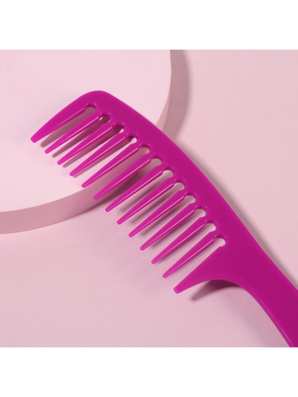 Расчёска, 21 × 5 см, цвет МИКС