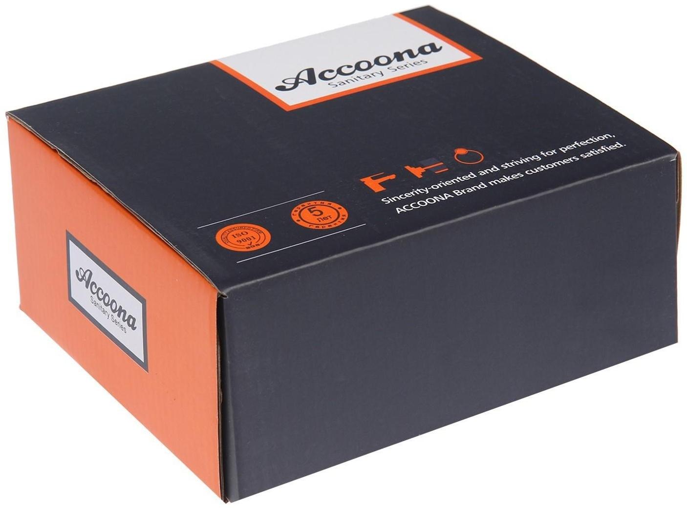 Смеситель душа Accoona А8060, однорычажный, хром